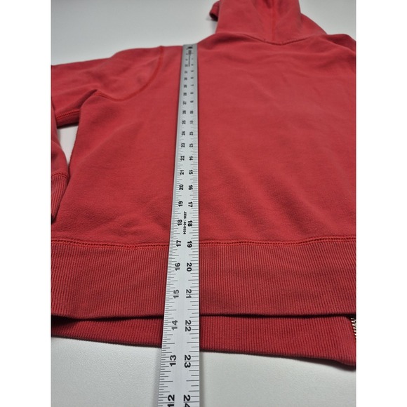 Polo Ralph Lauren Hoodie Women's 2XL Red Full Zip Fleece Sweatshirt Pony Logo - Picture 7 of 11